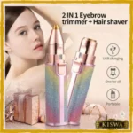 2-in-1 Eyebrow Trimmer & Facial Hair Remover – USB Rechargeable