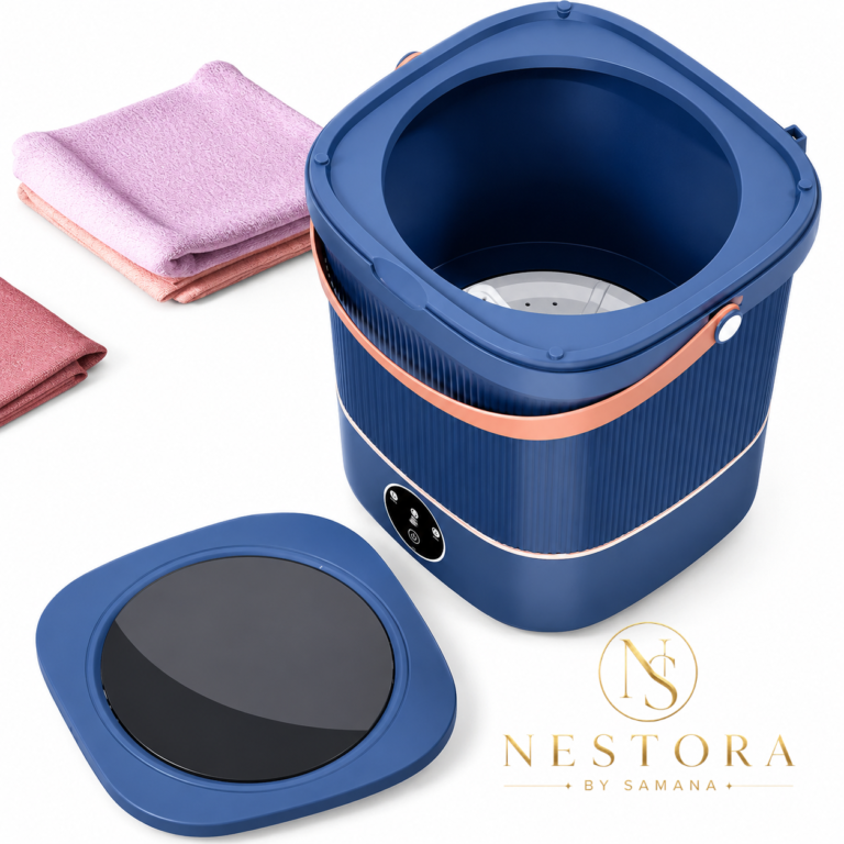 Mini portable washing machine with three adjustable washing modes