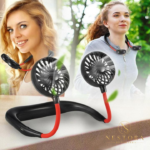 Portable Neck Fan – Hands-Free Wearable Personal Cooling Fan - Image 2