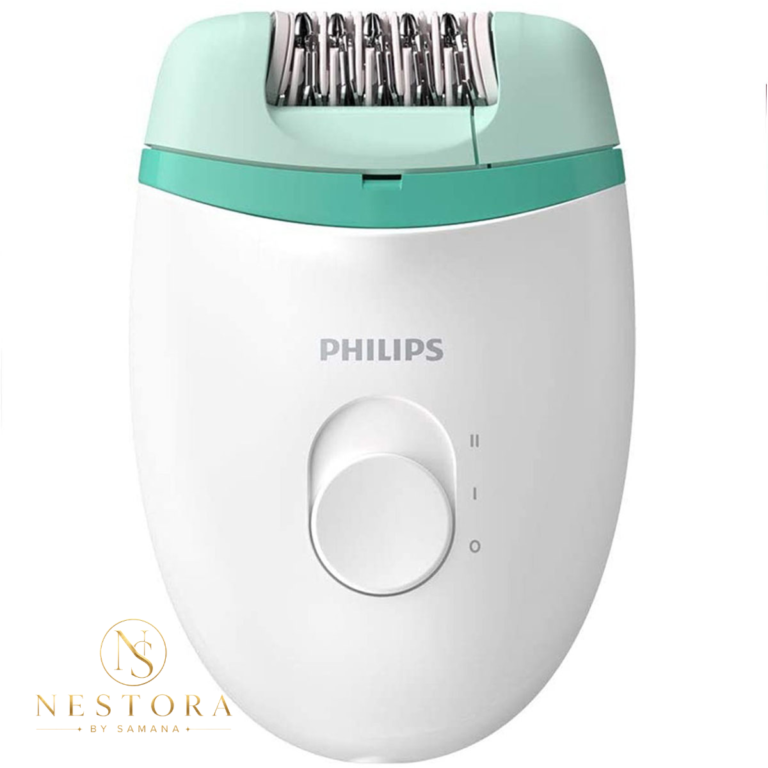 Electric epilator hair remover with washable head for personal grooming