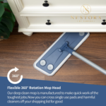 Flexible Microfiber Floor Mop