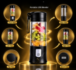 Portable USB rechargeable blender for smoothies and fruit drinks