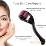 Derma Roller 540 Microneedles – Facial & Scalp Skincare Roller