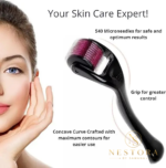 Derma Roller 540 Microneedles – Facial & Scalp Skincare Roller