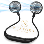 Portable Neck Fan – Hands-Free Wearable Personal Cooling Fan - Image 3