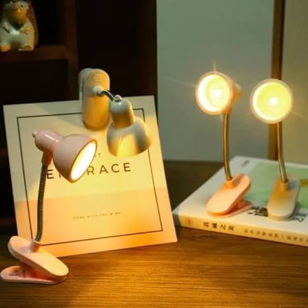 book light Mini book light clip-on reading lamp for reading and study