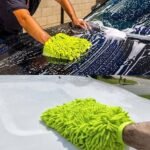 Microfiber Car Wash Glove – Chenille Cleaning Wash Mitt - Image 3