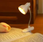 Mini book light clip-on reading lamp for reading and study
