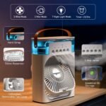 Portable Air Cooler Fan & Humidifier – Compact Personal Cooling Fan - Image 4