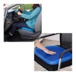 Honeycomb gel seat cushion for office chair car seat and home use